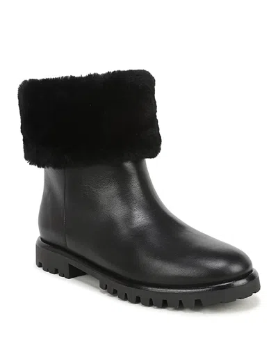 VINCE WOMEN'S CAMERON SHEARLING & SUEDE BOOTS