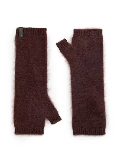 Vince Women's Cashmere Arm Warmers In Purple