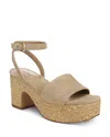 Vince Castella Ankle Strap Platform Sandal In Multi