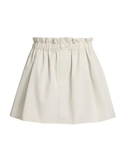 Vince Mid Rise Pull-on Skort In Neutral