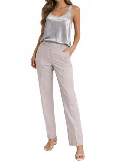 Vince Women's Cotton Trouser In Heather Gray