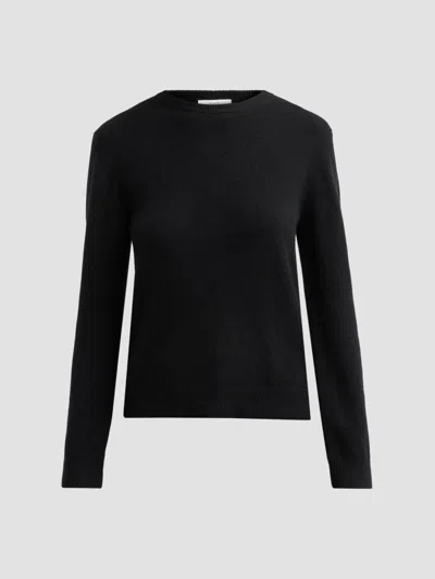 Vince Women's Crewneck Cashmere Sweater In Black