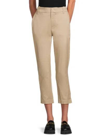 Vince Women's Cropped Chino Pants In Latte