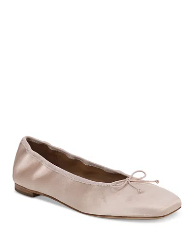VINCE WOMEN'S DARLA SATIN BALLET FLATS