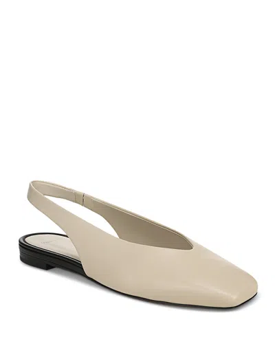 Vince Women's Darlina Leather Slingback Flats In Neutral