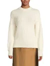 Vince Women's Drop Shoulder Sweater In Cream