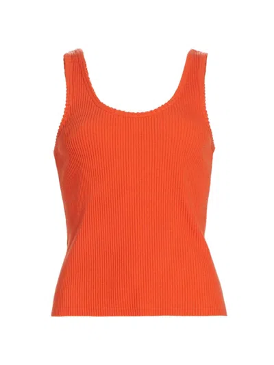VINCE WOMEN'S FITTED RIB-KNIT TANK