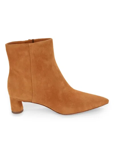 Vince Women's Fitz Suede Ankle Boots In Tan