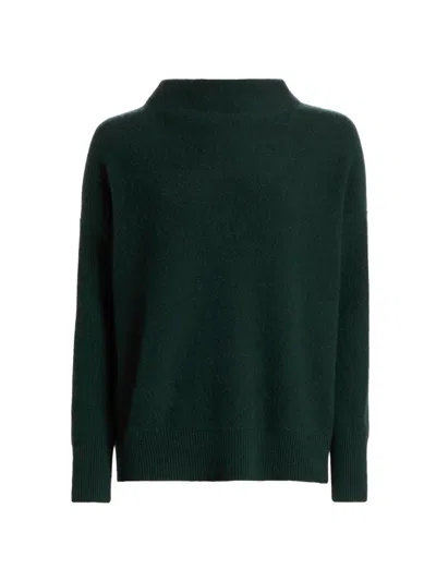 Vince Women's Funnelneck Cashmere Sweater In Green