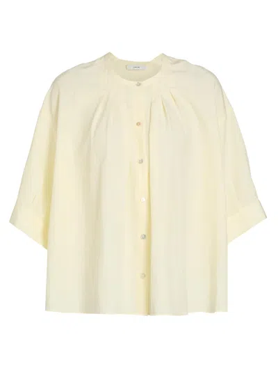 Vince Women's Gathered A-line Shirt In Multi