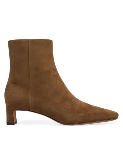 Vince Women's Harlan Suede Ankle Boots In Brown