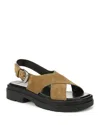 Vince Helena Slingback Sandal In Olivewood