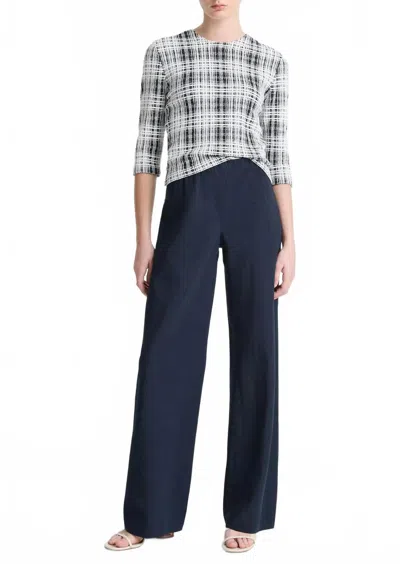 Vince Women's High Waist Bias Pants In Coastal Blue