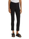 Vince High-rise Cigarette Pant In Black