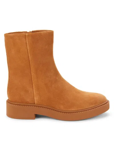 Vince Women's Kady Suede Ankle Boots In Tan