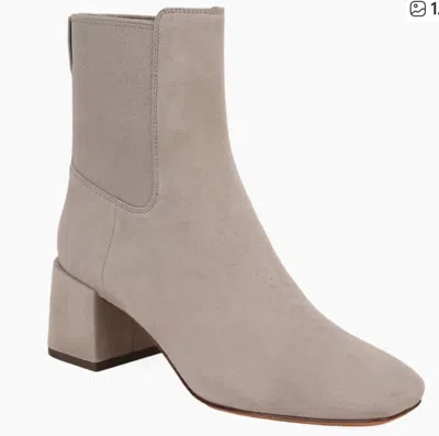 Vince Women's Kimmy Suede Chelsea Boots In Hazelstone In Multi