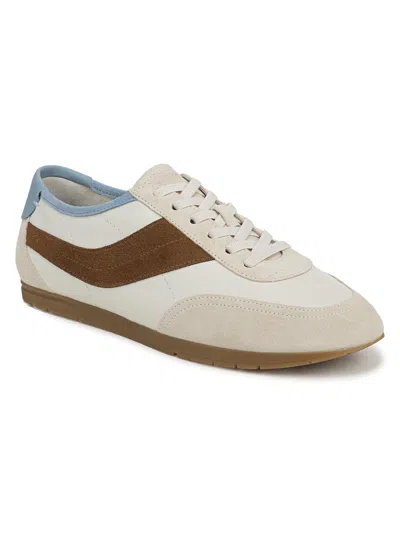 Vince La Runner Leather Sneakers In Multi