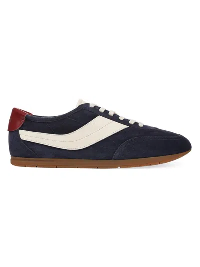 Vince Women's La Runner Suede Low-top Sneakers In Blue