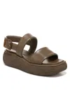 Vince Women's Laguna Leather Sandal In Dark Wheat In Brown