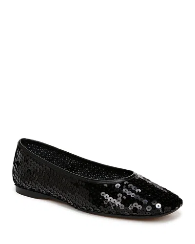 VINCE WOMEN'S LEAH SEQUIN BALLET FLATS
