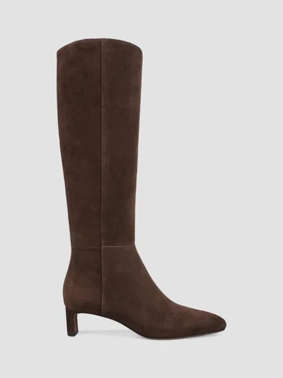 Vince Women's Lilith Suede Knee-high Boots In Cacao Brown
