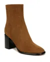 Vince Luca Suede Ankle Boots In Elmwood