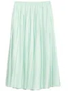 Vince Women's Midi Skirt In Light Green In Green
