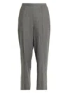 Vince Pull-on Italian Wool-blend Pants In Gray