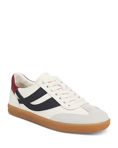 VINCE WOMEN'S OASIS LEATHER & SUEDE SNEAKERS