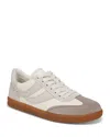 Vince Oasis Sneaker In Foam White/hazelstone Gray Leather