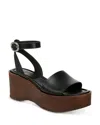 Vince Phillipa Platform Sandal In Black