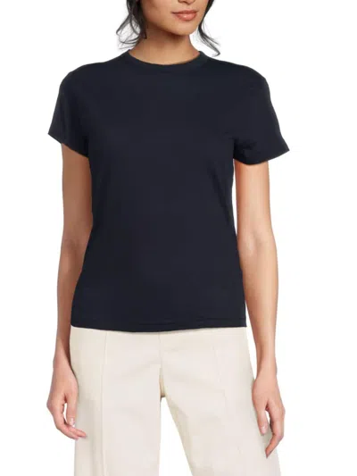 Vince Women's Pima Cotton T-shirt In Coastal