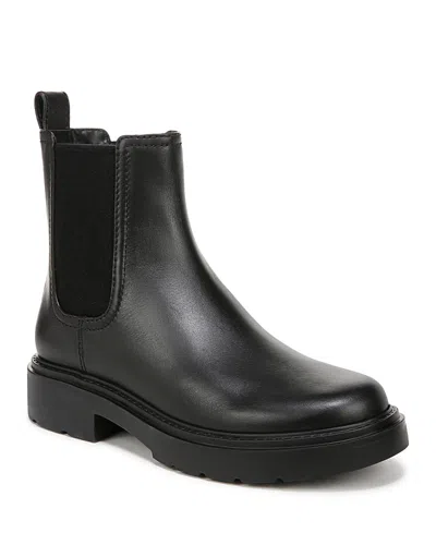 Vince Women's Pinecrest Block Heel Stretch Ankle Boots In Black
