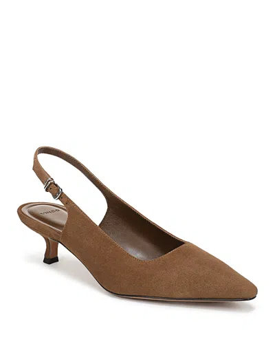 Vince Women's Sabra Slingback Pumps In Brown
