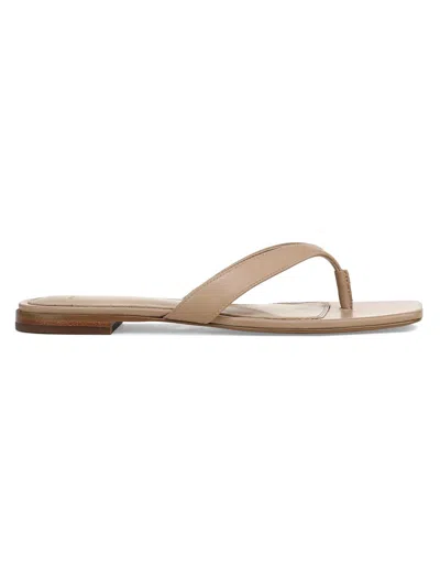 Vince San Juan Flip Flop In Neutral