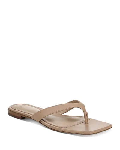 Vince San Juan Flip Flop In Brown