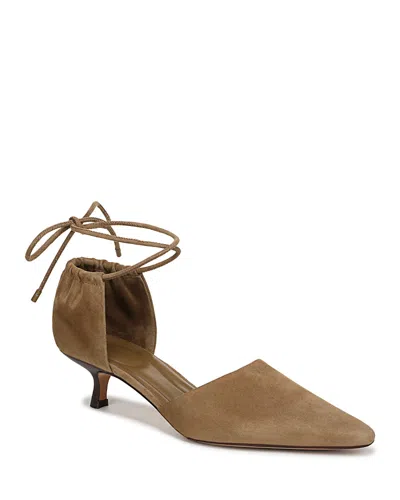 Vince Women's Sarai Ankle Tie Pumps In Sahara
