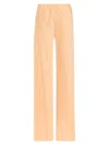 Vince Women's Satin High-rise Pants In Cantaloupe