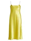 Vince Women's Satin Slip Midi-dress In Danjou/sun