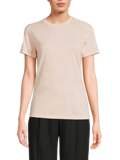 Vince Women's Short-sleeve Swing T-shirt In Petal Pearl