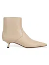 Vince Simone Leather Ankle Boots In Multi