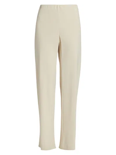 Vince Women's Straight-leg Pull-on Pants In Neutral