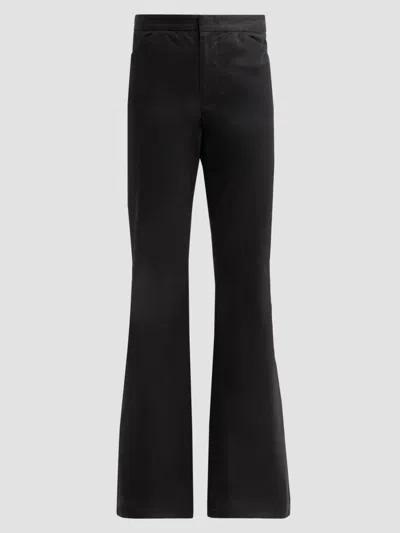 Vince Women's Stretch Cotton Flare Pants In Black