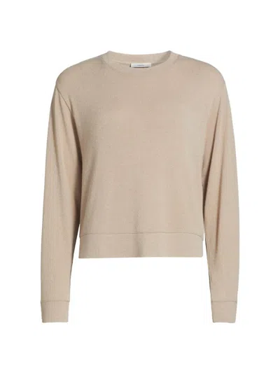 Vince Stretch-knit Sweater In Neutral