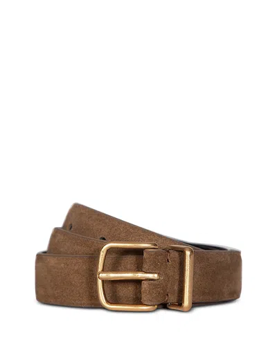 Vince Women's Suede Belt In Elmwood