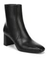 Vince Kellan Leather Ankle Boots In Black