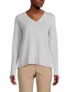 Vince Women's V-neck Wool & Cashmere Sweater In Gray