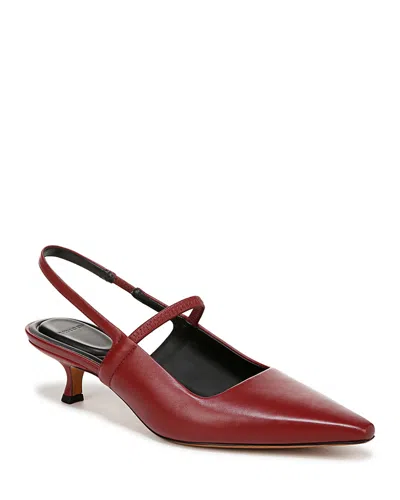 VINCE WOMEN'S VENICE KITTEN HEEL PUMPS