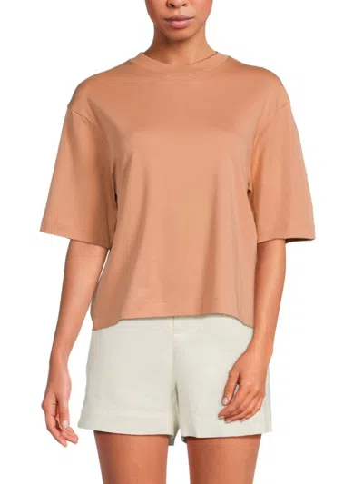 Vince Women's Wide-sleeve Pima Cotton T-shirt
