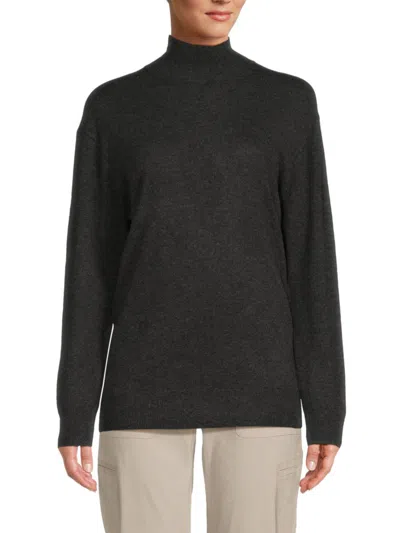 Vince Women's Wool & Cashmere Sweater In Black